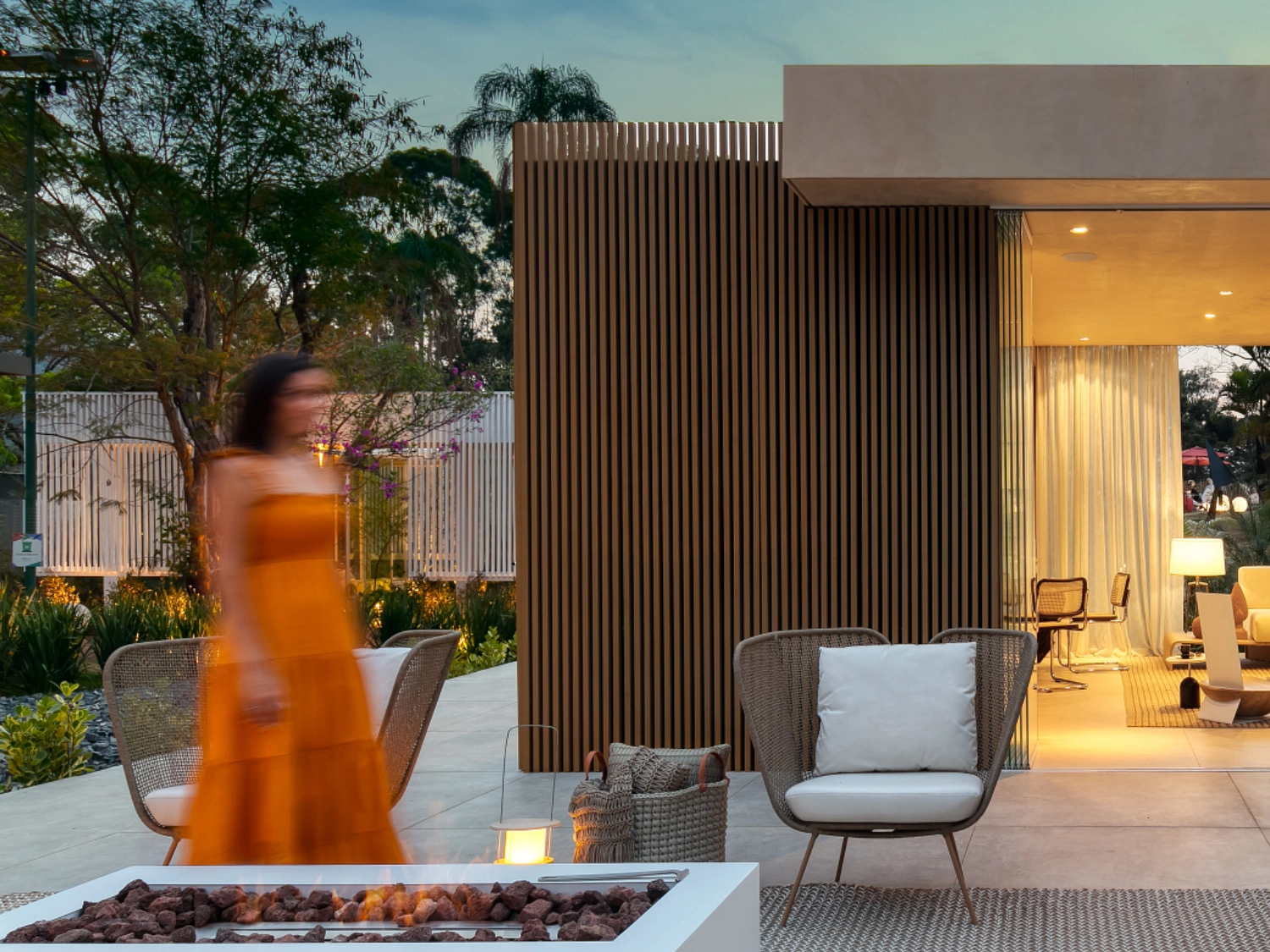 edifícios e espaços com produtos arkowood k
